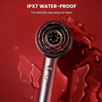 عربة زمزم™ Scalp Massager Brush (Red) – فرشاة تدليك فروة الرأس (حمراء)